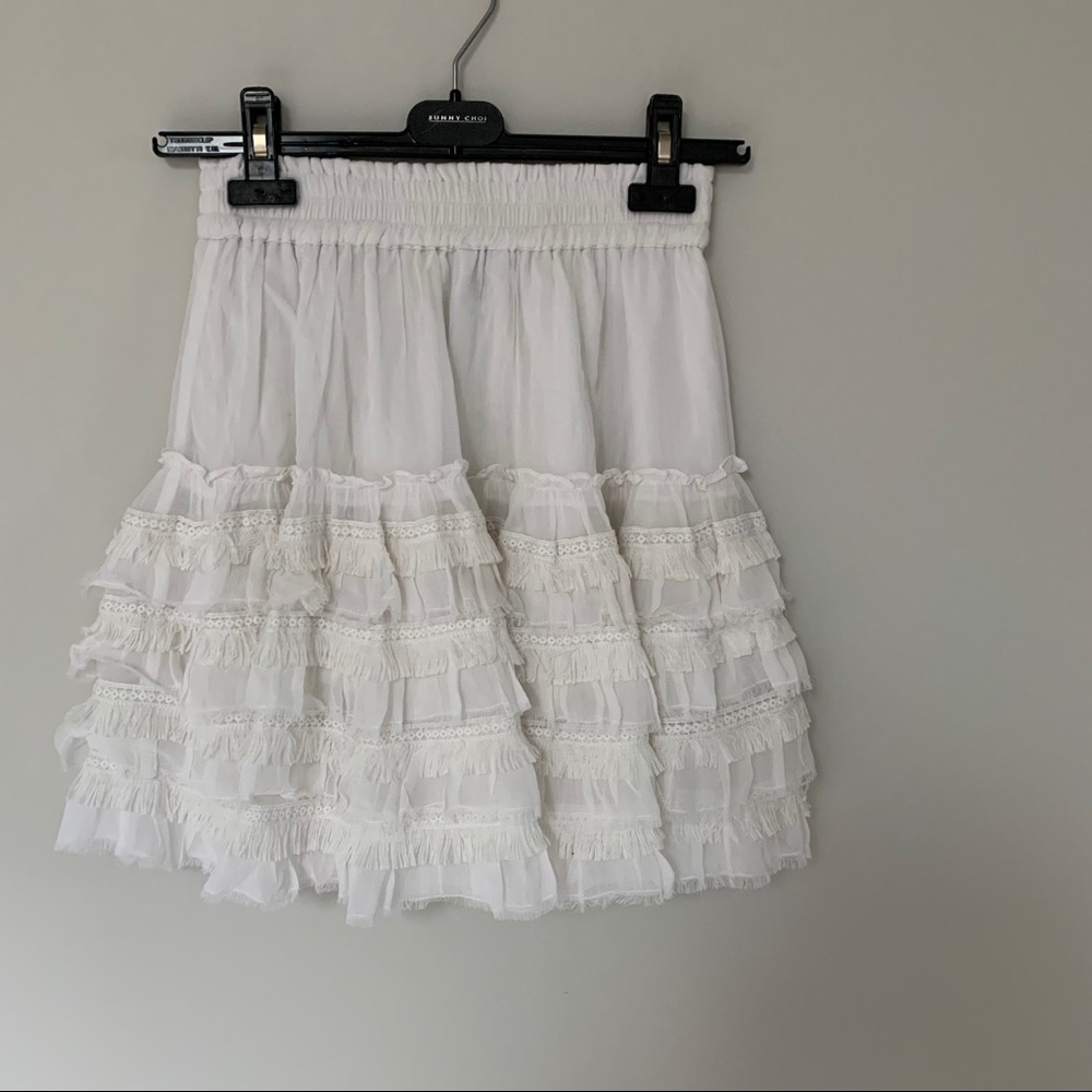 MISA Lupyta White Skirt - Picture 4 of 5